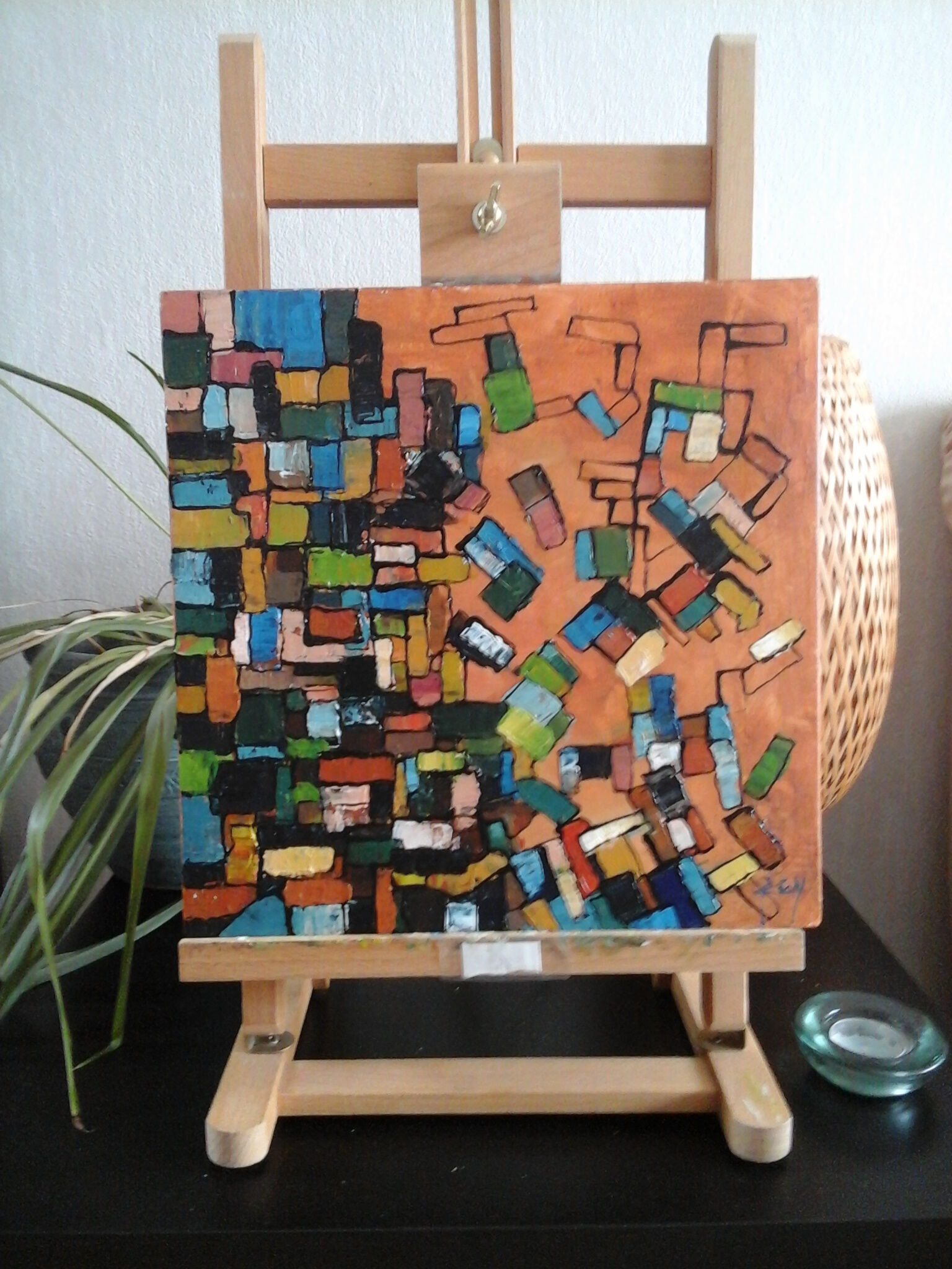 abstract composition "territories"