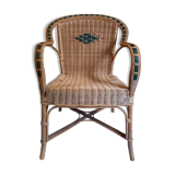 Adult rattan armchair