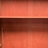 Antique painted wardrobe.