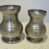Set of 2 20th century water pitchers