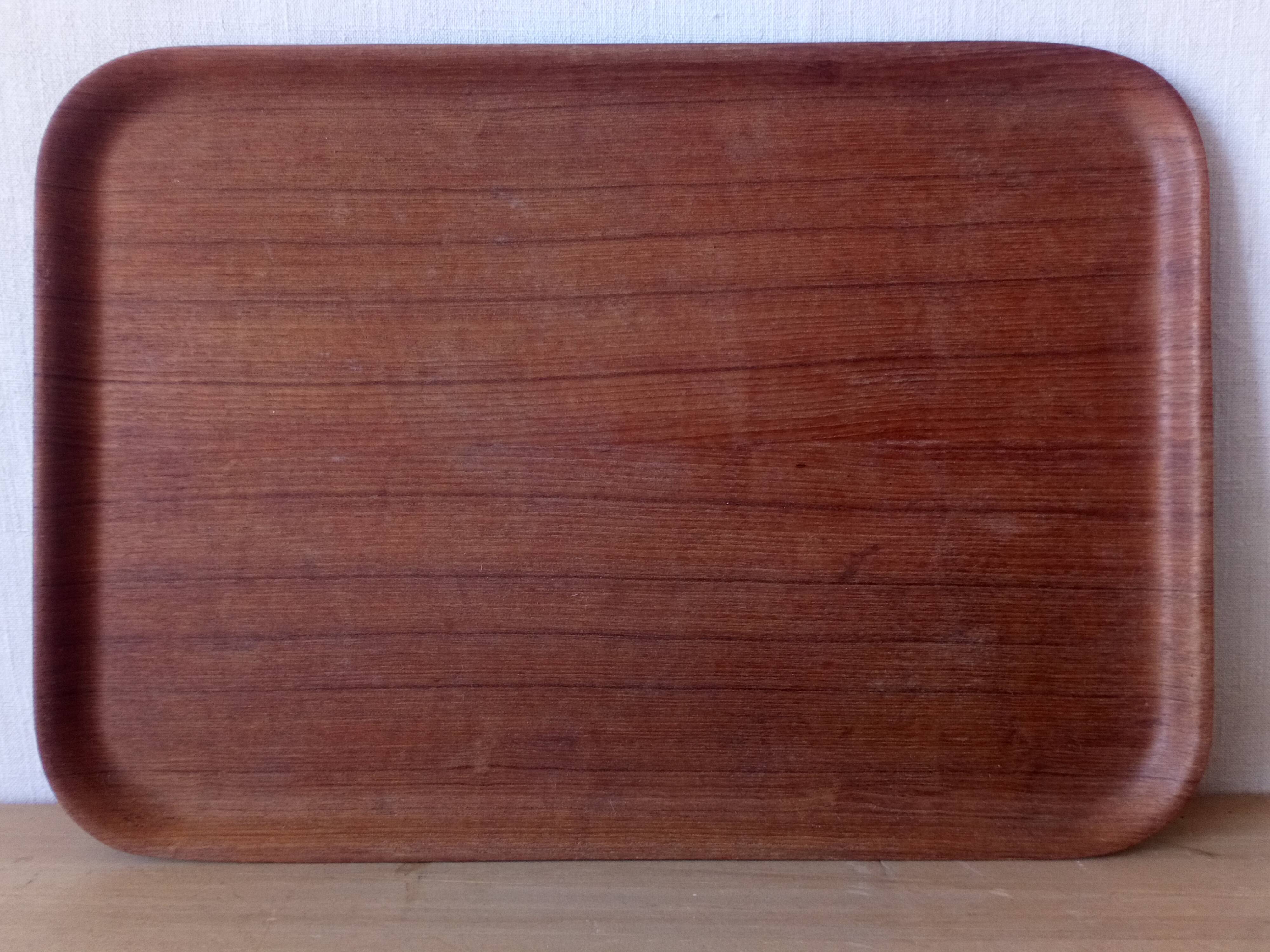 Scandinavian teak platter
