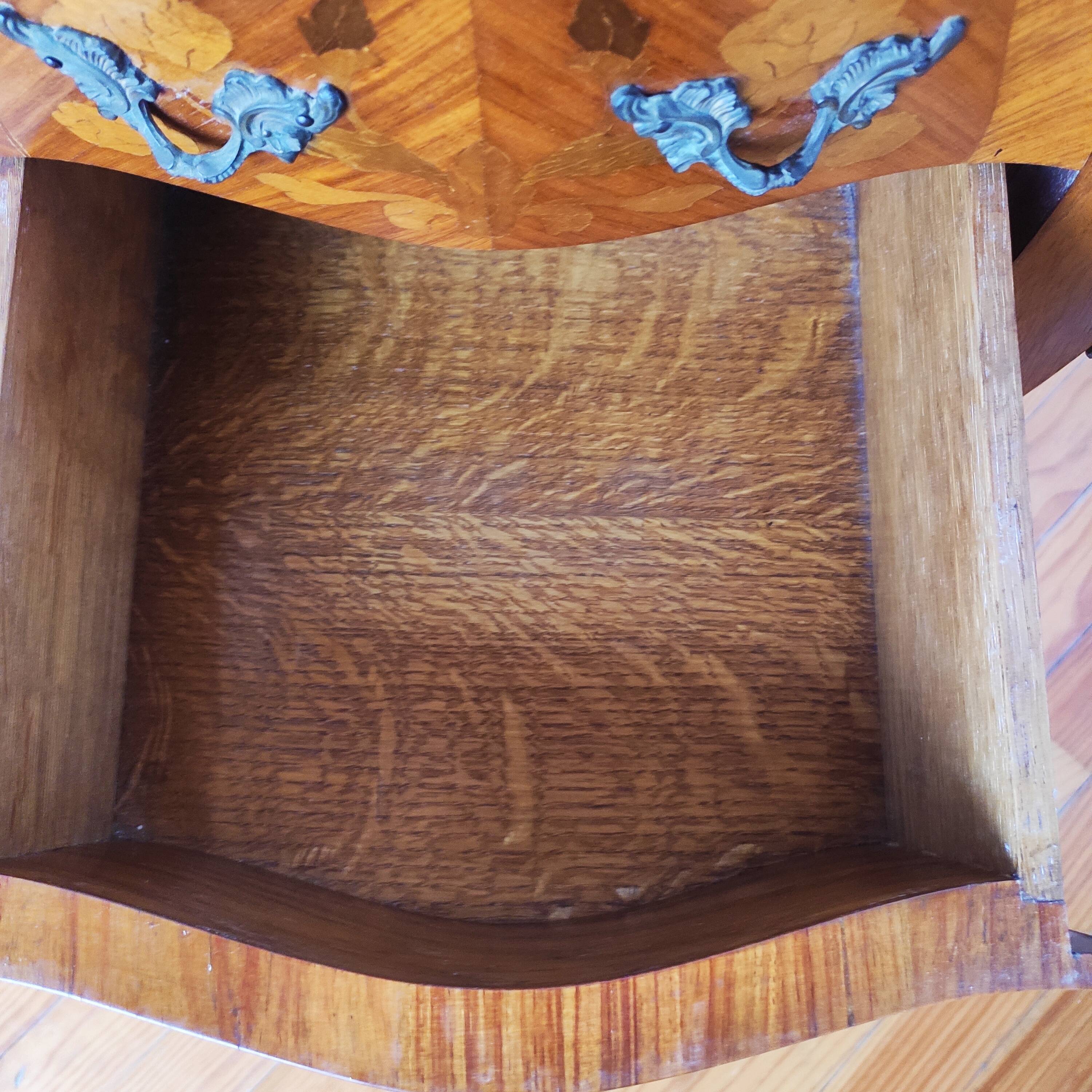 Pair of Louis XV style bedside tables