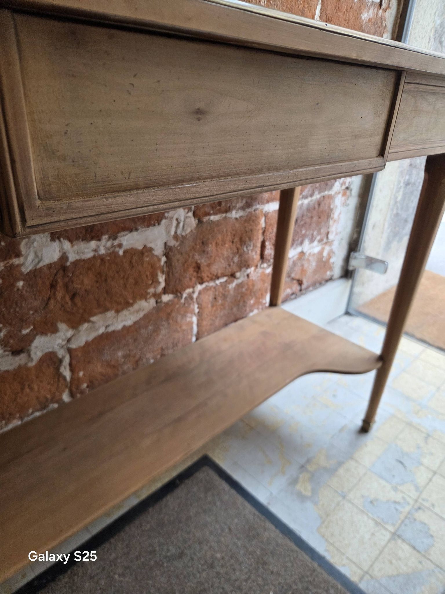 Console en noyer