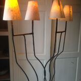 Floor lamp in iron