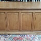 Oak shop counter