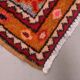 Old turkish oushak rug 118x74 cm vintage