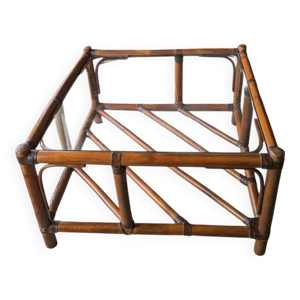 Table basse bambou