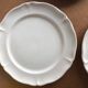 4 Villeroy and Boch cream white dessert plates