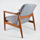 Fully restored vintage armchair, designer E.Homa, 60s, East Europe, multicolour, water resistant