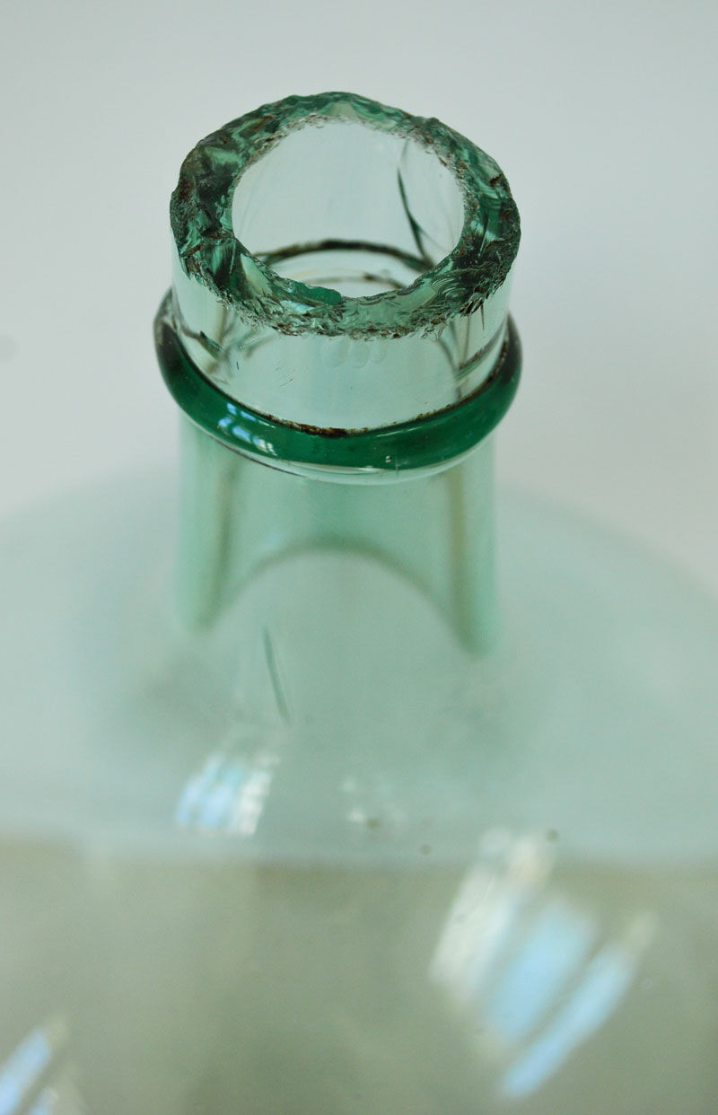 Transparent demijohn 15L