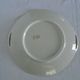 10 plates and 1 dessert dish porcelain desserts from Limoges small flowers