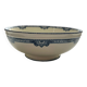 Large Art Deco ironstone salad bowl