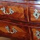 Commode  en marqueterie bois époque Louis XV estampillée Léonard Boudin