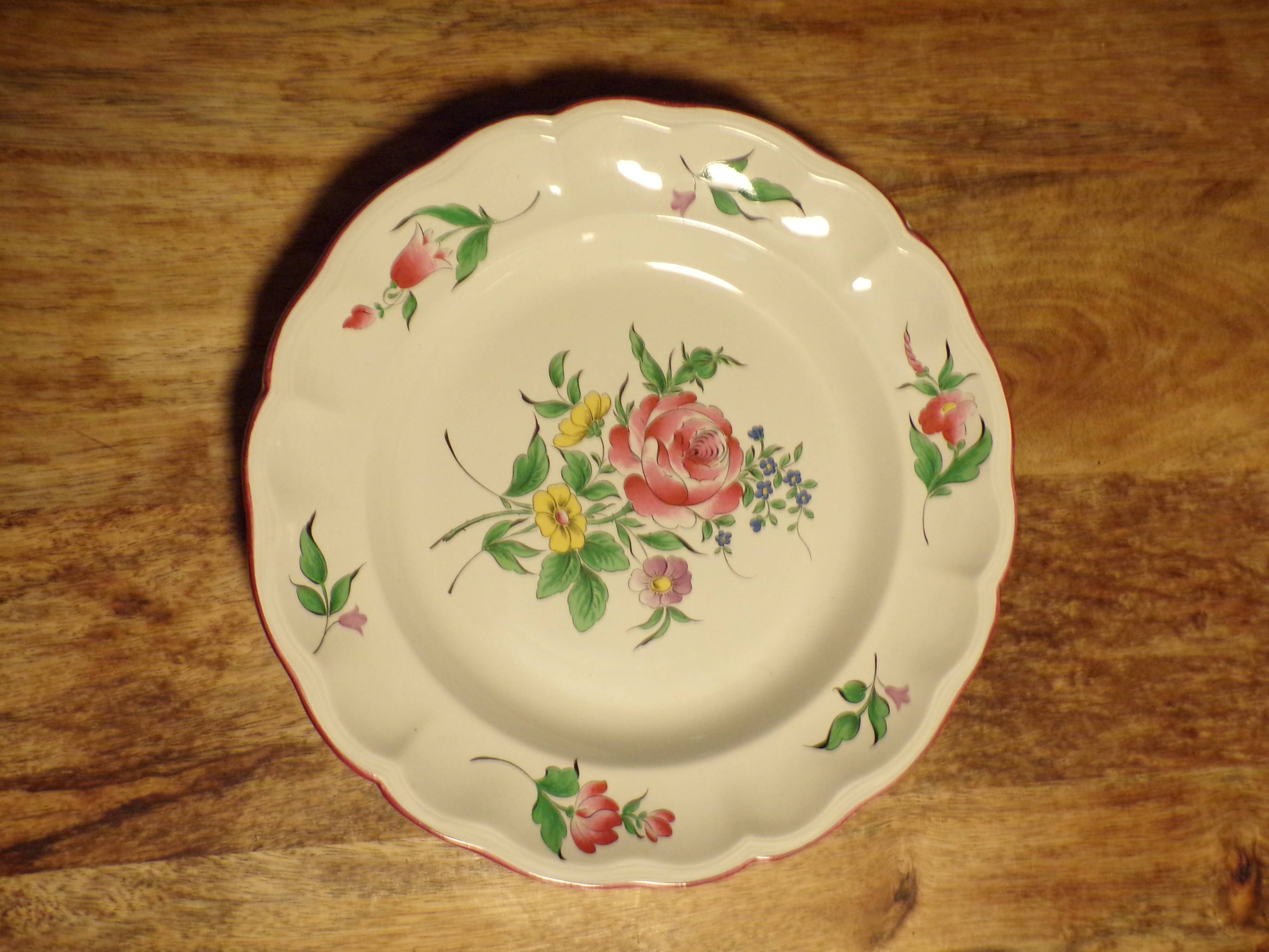 Lunéville round street light dish Ø30cm