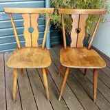 Paire de chaises bistrot vintage