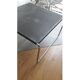 Table basse en métal perforé années 70