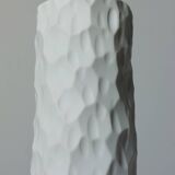 Vintage biscuit porcelaine structure vase Thomas Germany 1970s