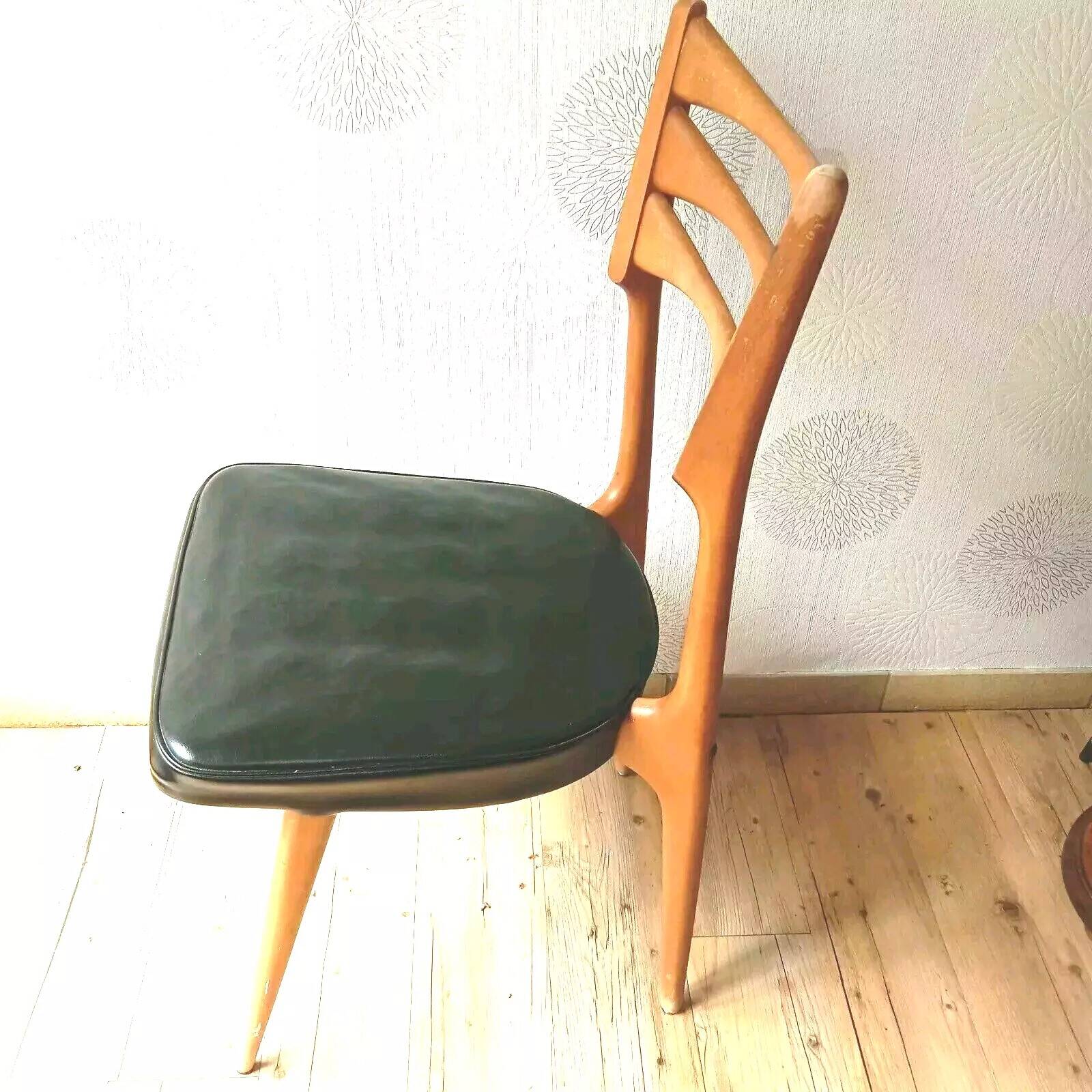 Stella chair, stamped, 1950-1960