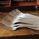 37-piece silver-plated art deco cutlery set