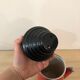 Red enamel coffee maker with filter