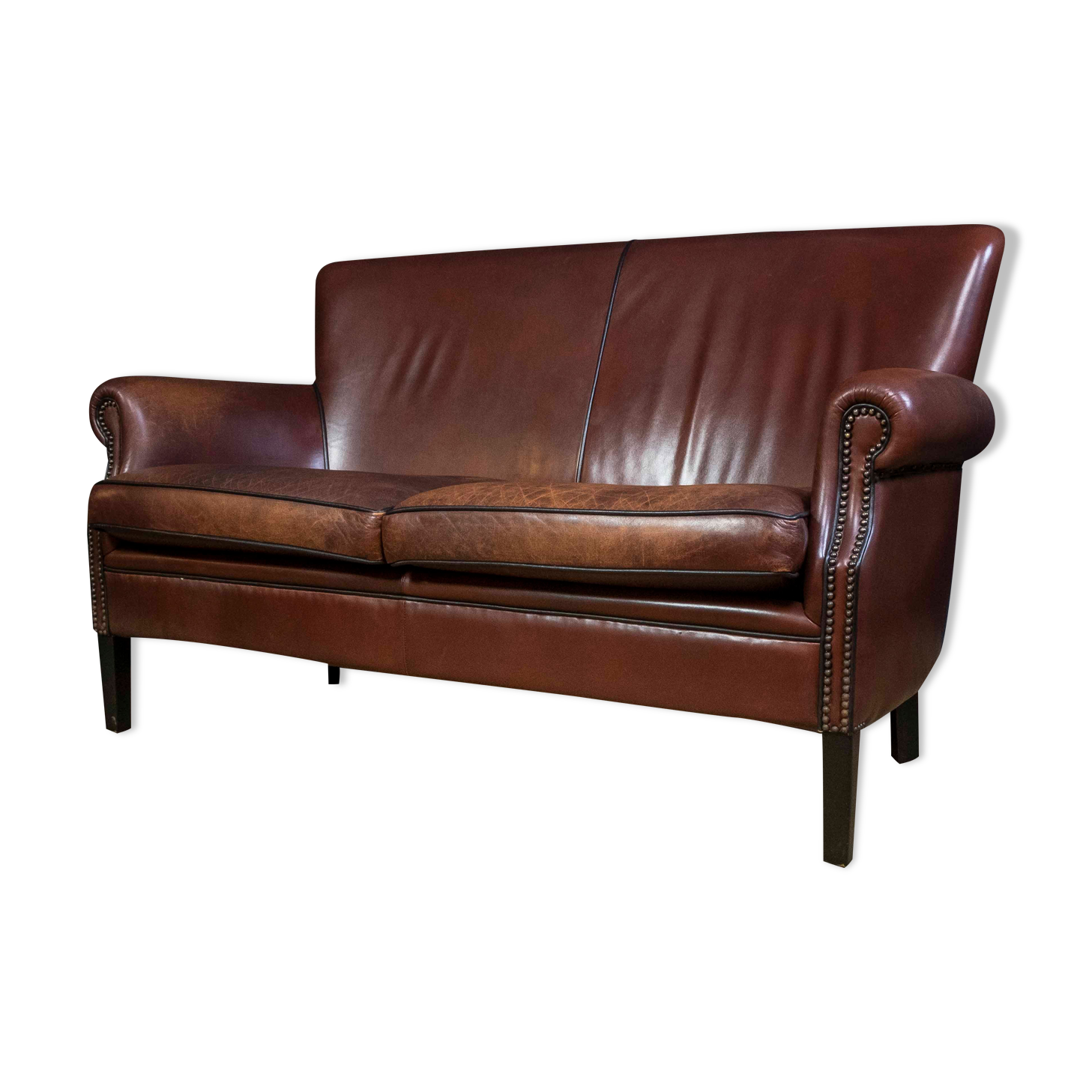 Vintage leather sofa