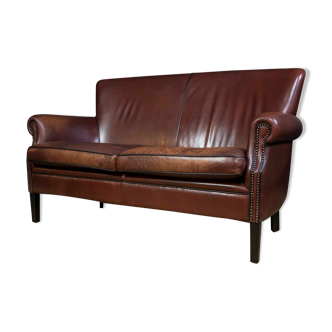 Canapé en cuir vintage