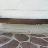 Shabby chic wall shelf in solid oak