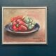 Original Swedish Oil on Canvas – "Still Life" by Elisabeth Gehlin 94 – Signed – Vintage and Framed – 31 × 26 cm (12.2" × 10.2")