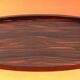 Art deco serving tray rosewood veneer / side handles