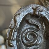 'The Ceramist Bernard Palissy' By Vittoz Bronzier, Bronze Sculpture