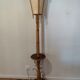 Lampadaire en rotin
