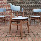 Lot of 4 60s chairs