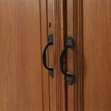 12-Door Monastery or Display Cabinet in Pine, Belgium ca. 1890