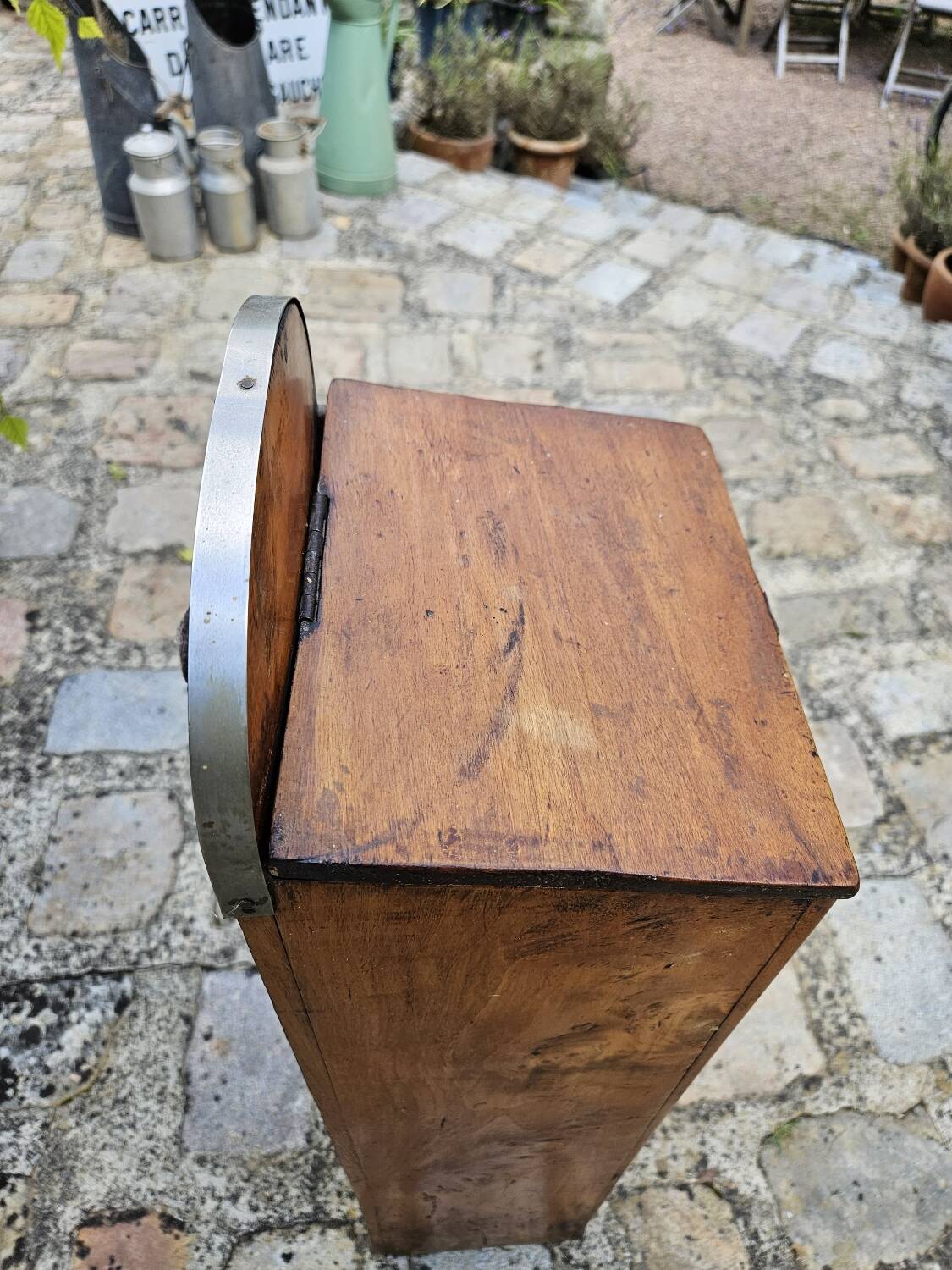 Art deco bread bin