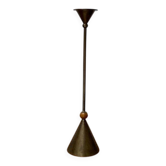 Chandelier italien postmoderne en métal, années 1980