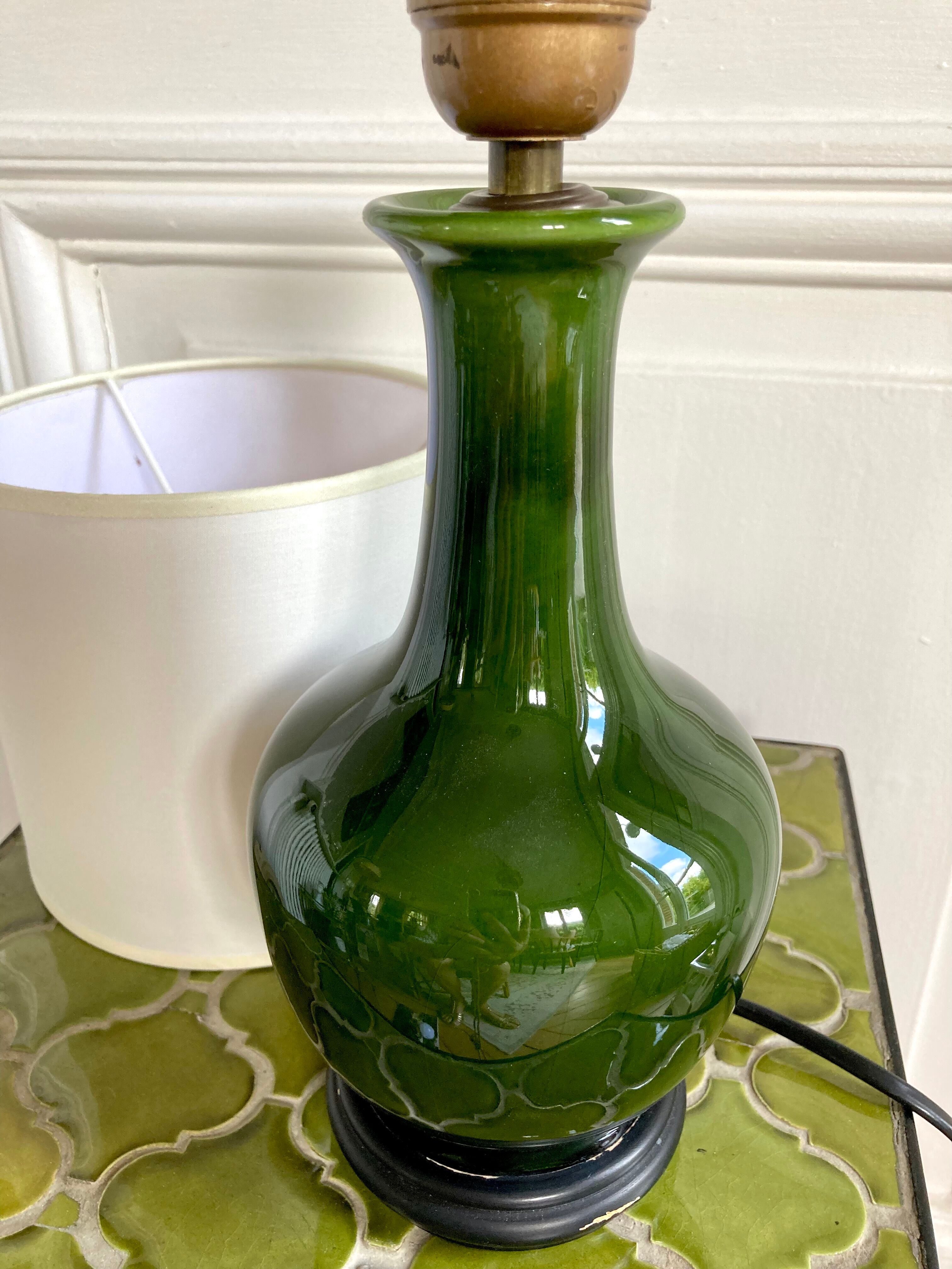 Vintage ceramic lamp