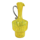 Vase à anse vintage en pâte de verre mouchetée 