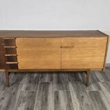 Vintage Wooden Sideboard by Frantisek Mezulanik, 1960