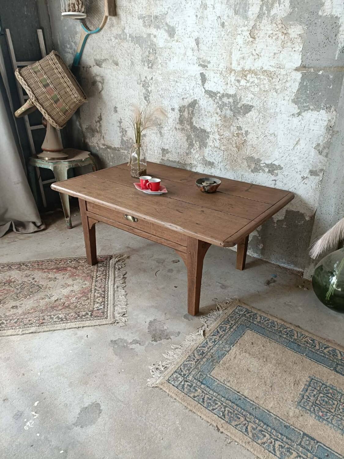 Table basse de ferme