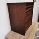 Range document vintage classeur trieur