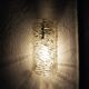 Vintage Textured Glass and Brass Wall Sconces by J. T. Kalmar, Set of 2