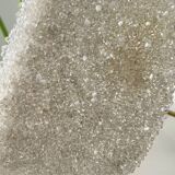 70s granite Perspex pendant light