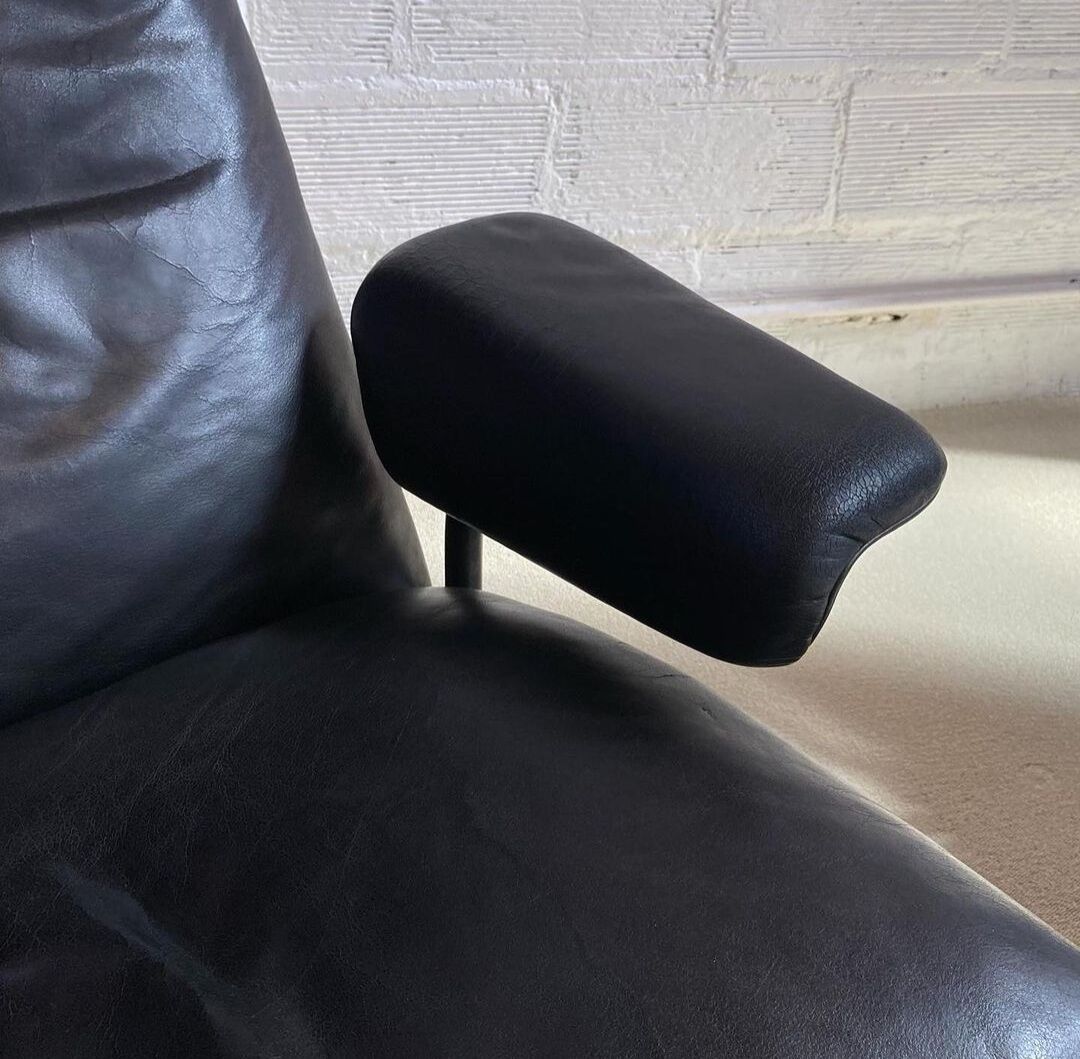 Pair of leather armchairs De Sede DS 2030