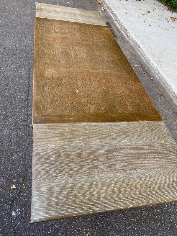 Table à manger de ferme extensible renaissance espagnol patinée 10 places