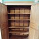 Raw oak cabinet