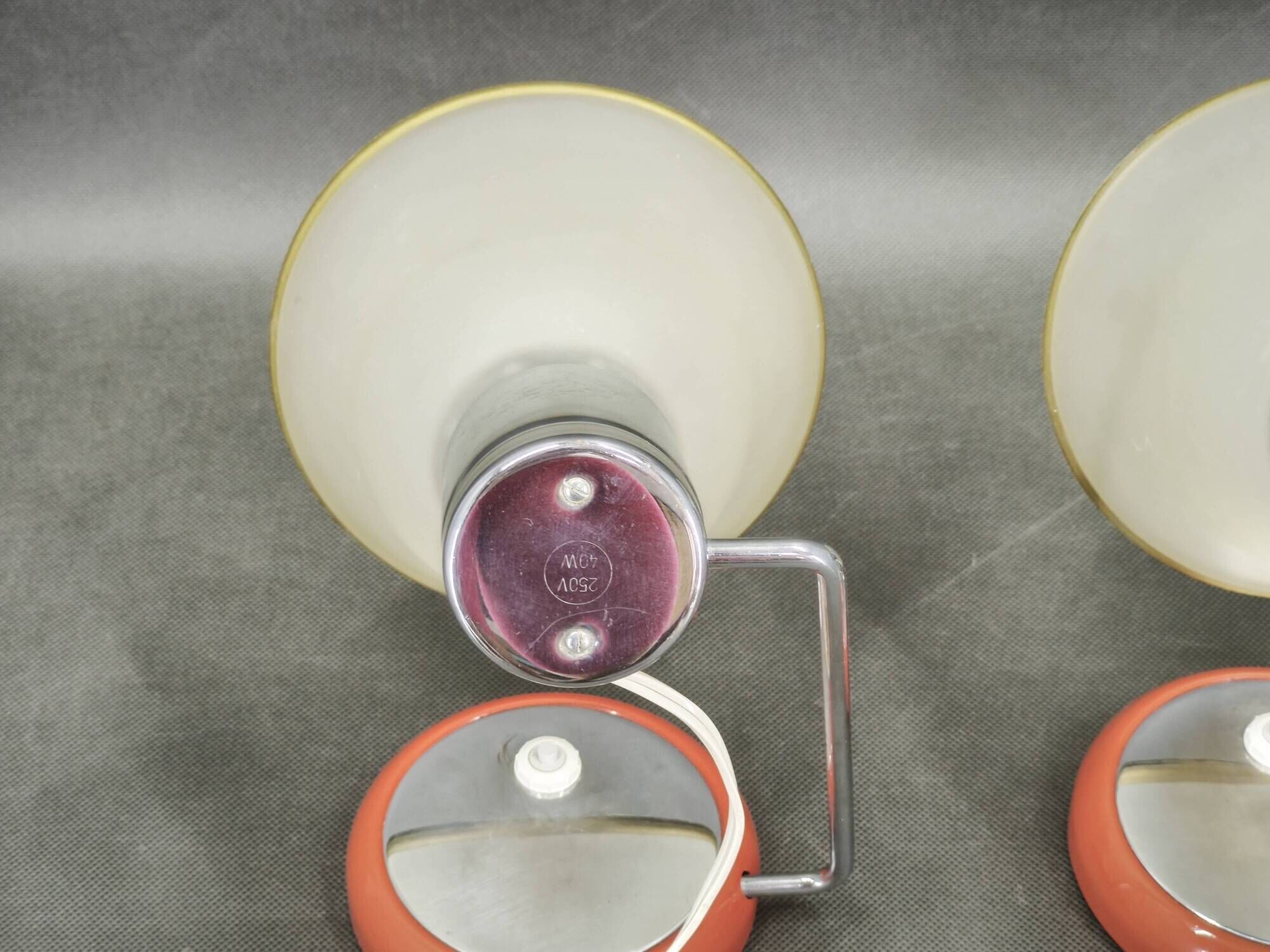 Pair of Drupol Czechoslovak Table Lamps, 1960s