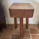 Brutalist stool in the style of Charlotte Perriand