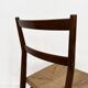 Chaises Modèle Leggera conçues par Gio Ponti pour Cassina, Italie, années 1950, ensemble de 4