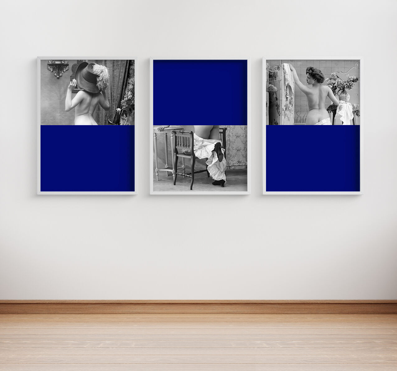 Vintage photography women cabaret 1930 - lot 3 x A4