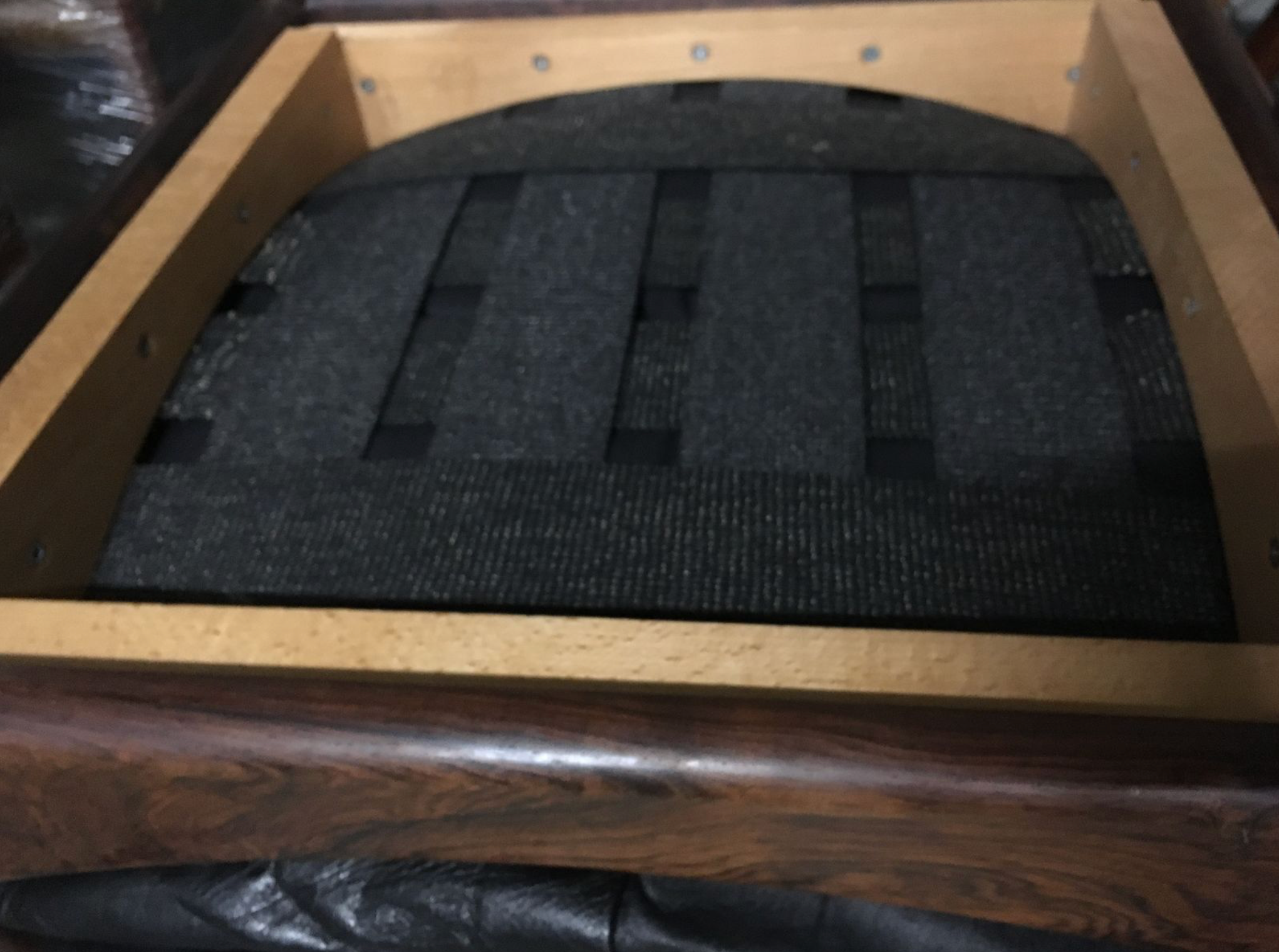 Set of 4 Rio palisander & black leather chairs, Modus model, by Kristian Vedel for Soren Willadsen